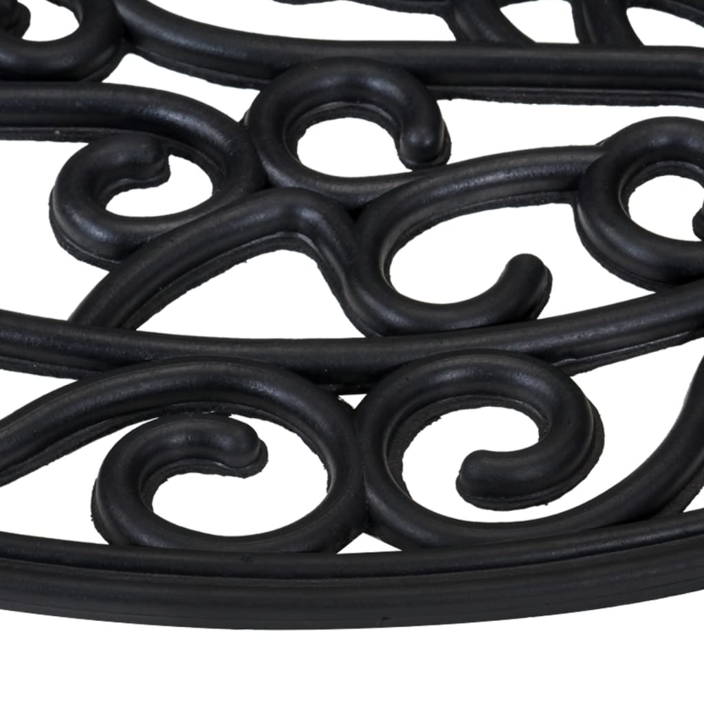 Door Mat Half Round 45X75 Cm Rubber